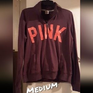 Victoria secret half zip pullover
